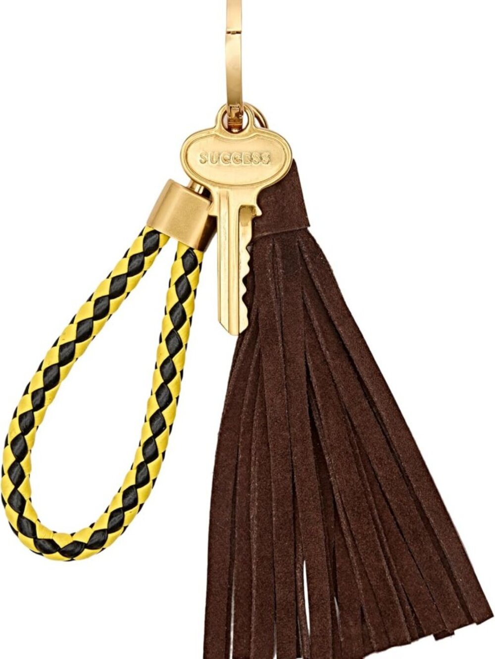 Stylish Black Key to Success Bag Charm | Trendy Accessory for Handbags & Purses